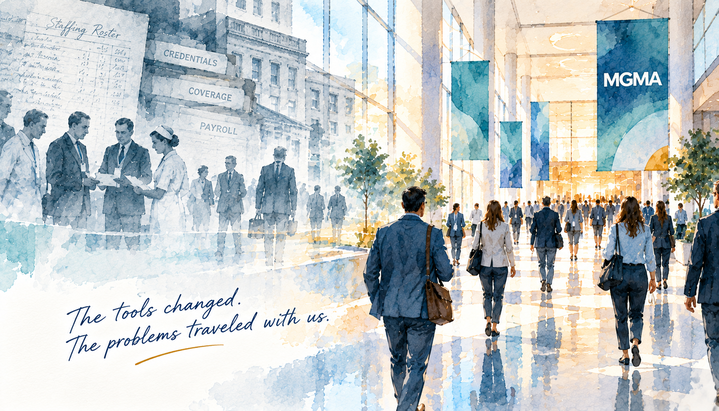 What we heard at MGMA: 