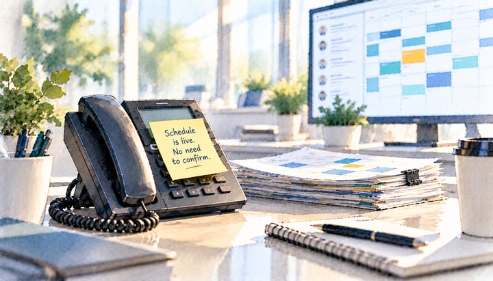 Nobody calls to confirm anymore:&nbsp; What the first year on a connected record actually changes
